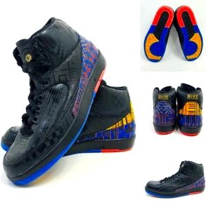 Air Jordan Shoes Men's US Size 11.5 Air Jordan Retro 2 BHM Black